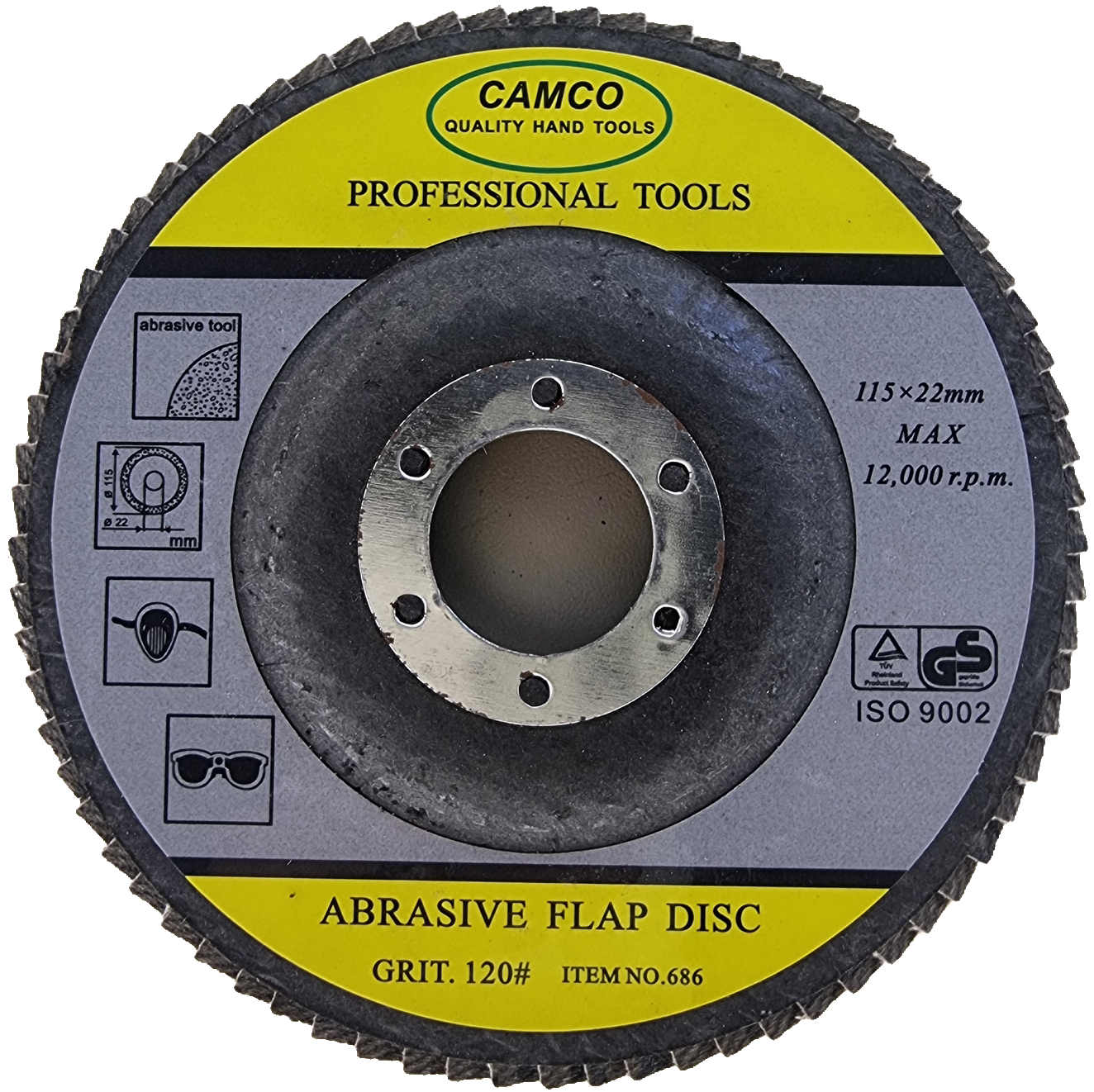 CAMCO 120g Flapper Disc