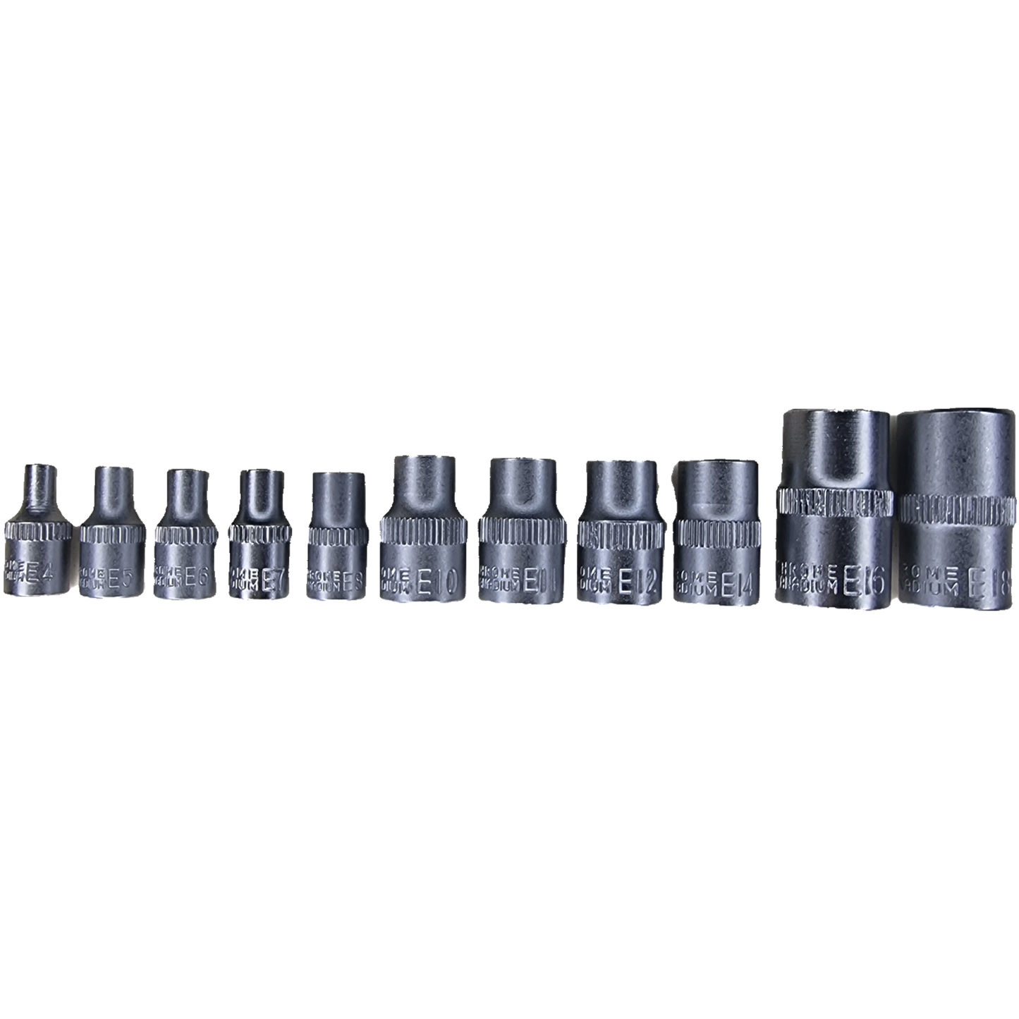 CAMCO 11pce E Socket Set