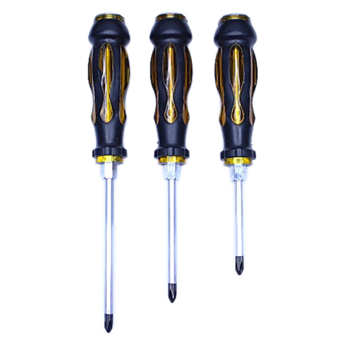 AIYI Clear/All Steel 7pce Screwdriver Set