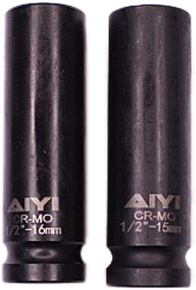 AIYI 18pce 1/2inch Tube Sockets