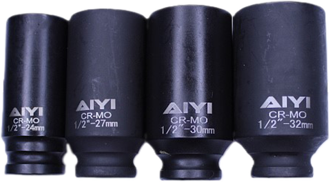 AIYI 18pce 1/2inch Tube Sockets