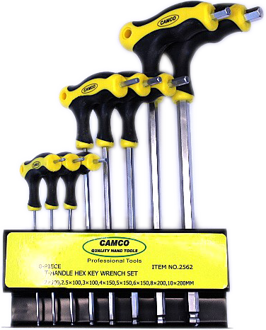 CAMCO Allen keys 8pce T-Handle